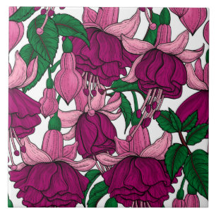 Fuchsia Tile