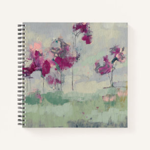 Fuchsia Treeline Notebook
