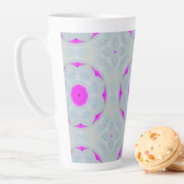 Fuchsia Whisper Latte Mug (In Situ)