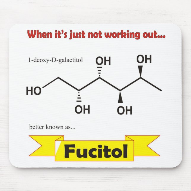 Fucitol Organic molecule Mouse Mat (Front)