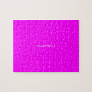 fucshia jigsaw puzzle