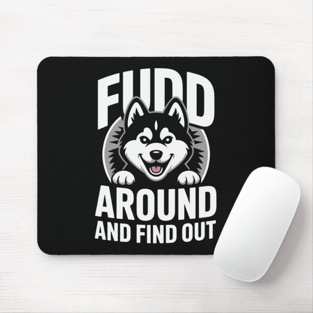 Fudd Around and Find Out Mouse Mat (With Mouse)