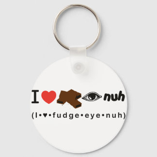 Fudge Eye Nuh Key Ring