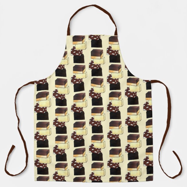 Fudge Stack Confection Confectionery Candy Sweets Apron (Front)