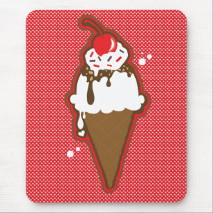 Fudge Sundae Mouse Mat