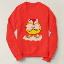 "Fudsy Faces", Who Me snowball fight,Sweatshirt