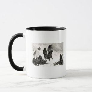 Fuegians going to trade in Zapallos Mug