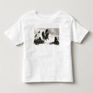 Fuegians going to trade in Zapallos Toddler T-Shirt