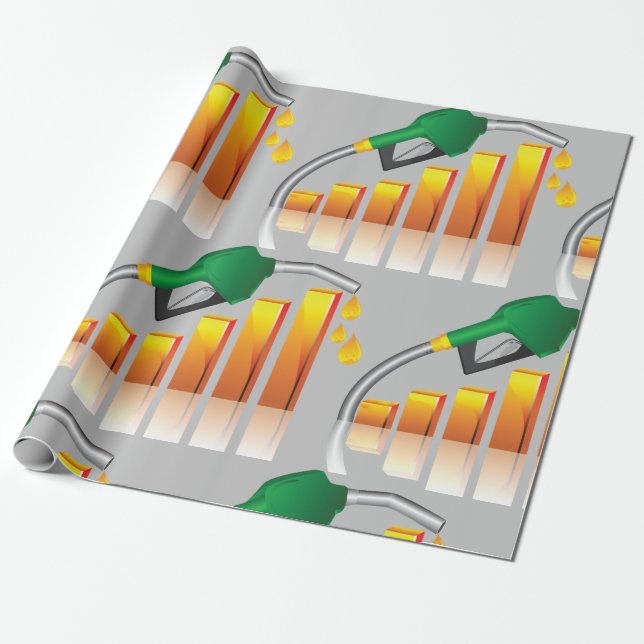 Fuel Price Wrapping Paper (Unrolled)