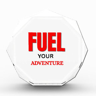 Fuel Your Adventure – Outdoor Motorcycle Typograph Photo Block