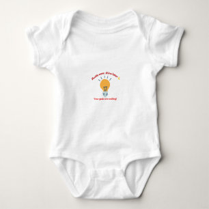 Fuel your ambition with bold designs for entrepren baby bodysuit