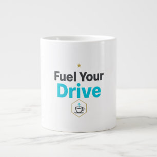 Fuel Your Drive Motivational - Daily Inspiration Large Coffee Mug