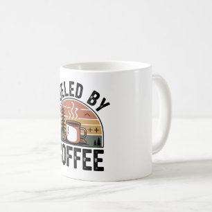 Fueled by Coffee Retro Camp  Mug