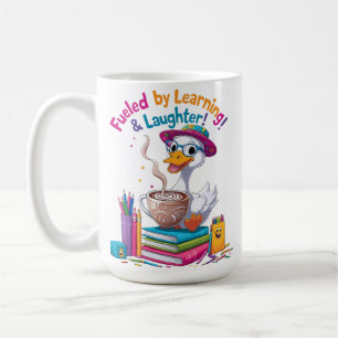Fueled by Learning Goose Mug – Back to School Fun 
