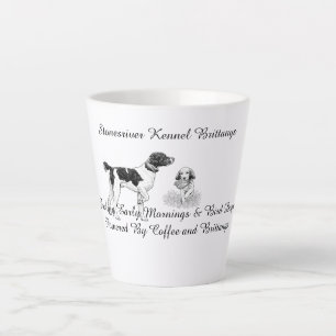 Fueling Early Mornings & Bird Dogs  Latte Mug