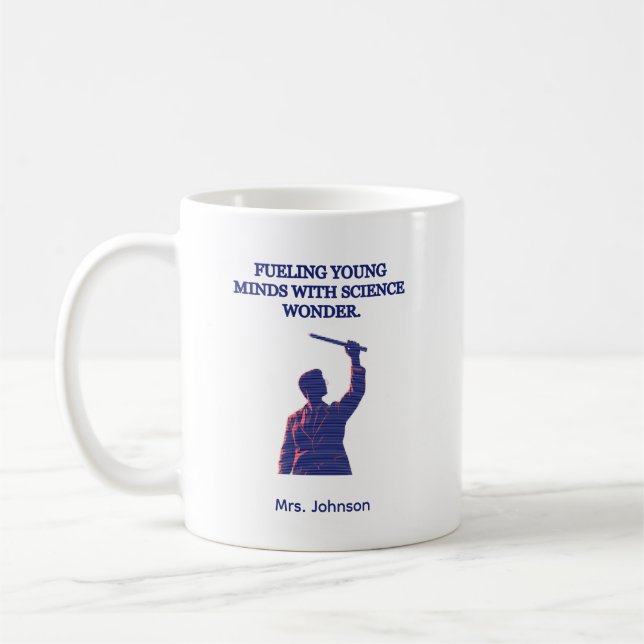 Fueling Young Minds With Science Wonder Educator Coffee Mug (Left)