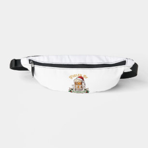 Fuelled Beer Christmas Cheer Mug Santa Hat Holly Bum Bags