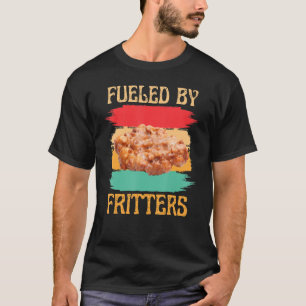Fuelled By Apple Fritters   Retro Apple Fritter   T-Shirt