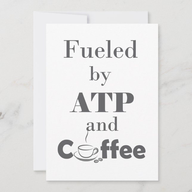Fuelled by ATP and Coffee (Front)