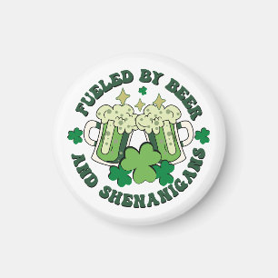 Fuelled By Beer And Shenanigans Magnet