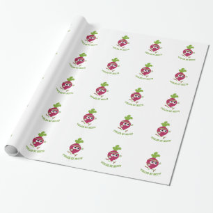 Fuelled By Beets Wrapping Paper