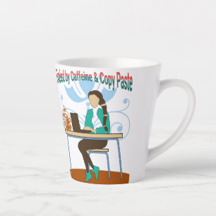 Fuelled by Caffeine & Copy Paste Mug – Funny Codin