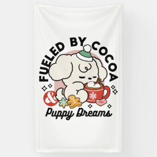 Fuelled by Cocoa and Puppy Dreams – Cute Winter Do Banner