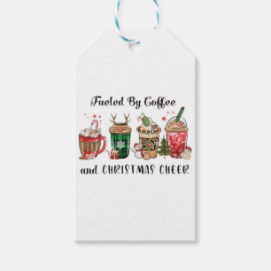Fuelled by Coffee and Christmas Cheer Gift Tags