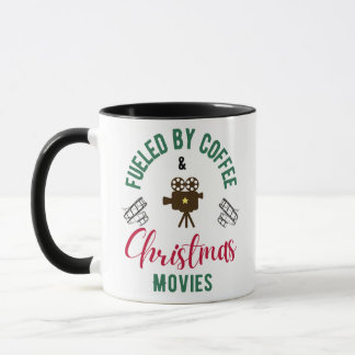 Fuelled by Coffee and Christmas Movies Coffee Mug