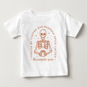 Fuelled By Coffee and Pumpkin Spice Lattes Baby T-Shirt