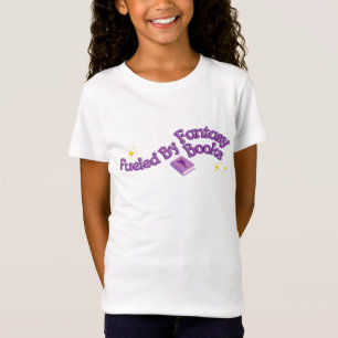 Fuelled By Fantasy Books Girl's T-Shirt