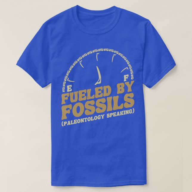 Fuelled by Fossils T-Shirt (Design Front)