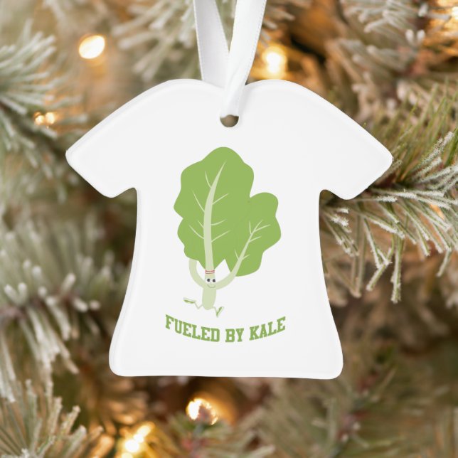 Fuelled by Kale running kale Ornament (Tree)