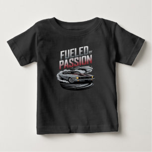 Fuelled by Passion - Car Enthusiast Design Baby T-Shirt