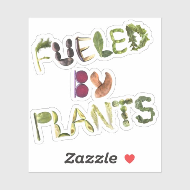 Fuelled By Plants - Vegan Pride  (Sheet)