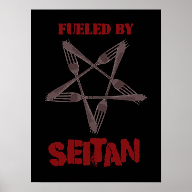 Fuelled by Seitan Poster (Front)