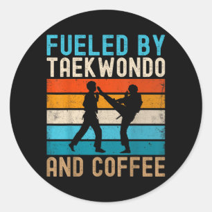 Fuelled Classic Round Sticker
