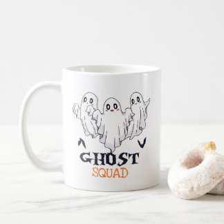 Fuelling My Haunted Mornings Cute Ghost Squad Spoo Coffee Mug