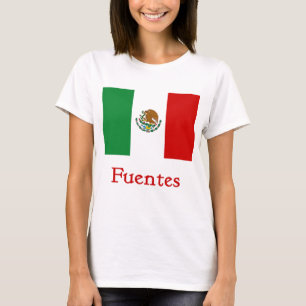 Fuentes Mexican Flag T-Shirt