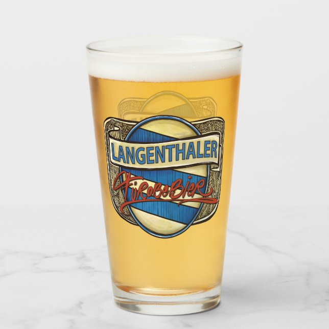 Fuerabebier Glass in Langenthal (Front Filled)