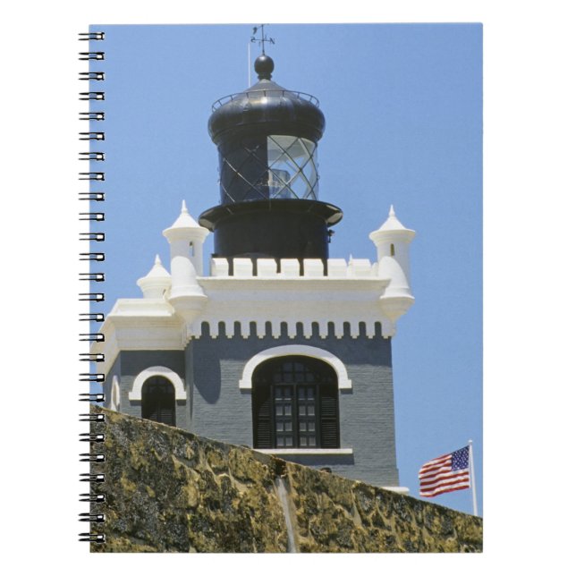 Fuerte San Felipe del Morro's grey castellated Notebook (Front)