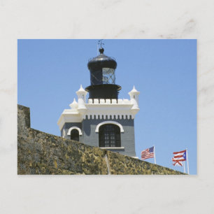 Fuerte San Felipe del Morro's grey castellated Postcard