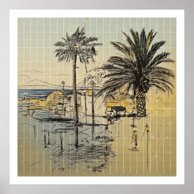 Fuerteventura, Canary Islands, Seaside Poster (Front)