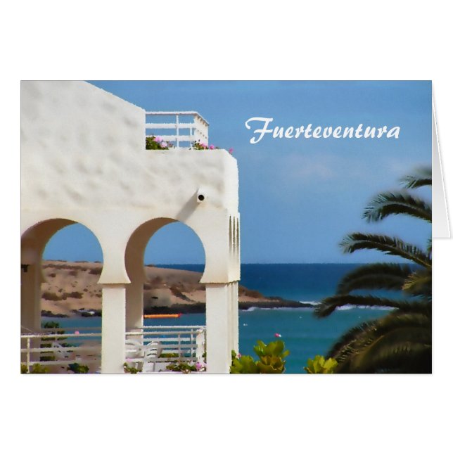 Fuerteventura Card (Front Horizontal)