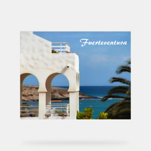 Fuerteventura Card Acrylic Sign