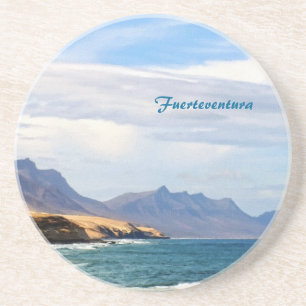 Fuerteventura Ocean Coast Travel Art Coaster