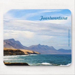 Fuerteventura Ocean Coast Travel Art Mouse Mat