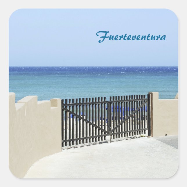 Fuerteventura Sticker (Front)