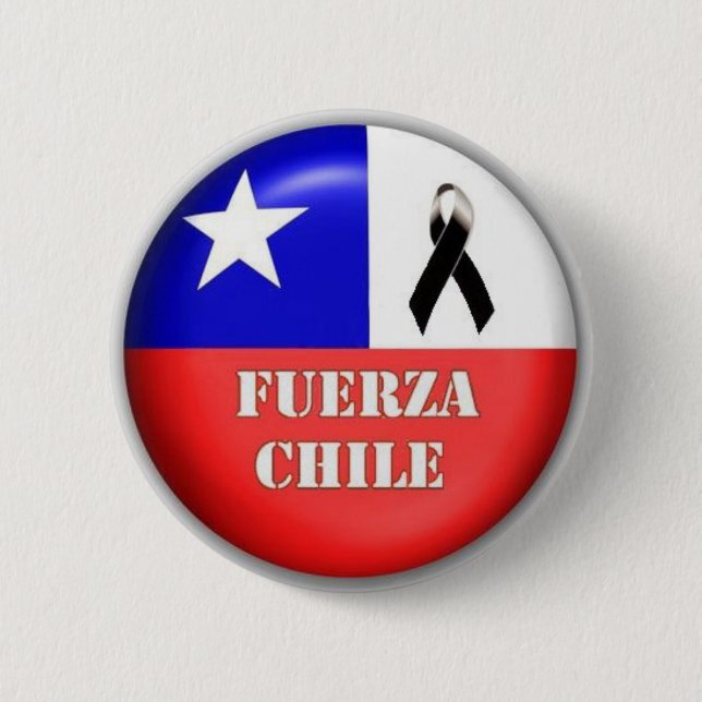 Fuerza Chile - 2010 6 Cm Round Badge (Front)