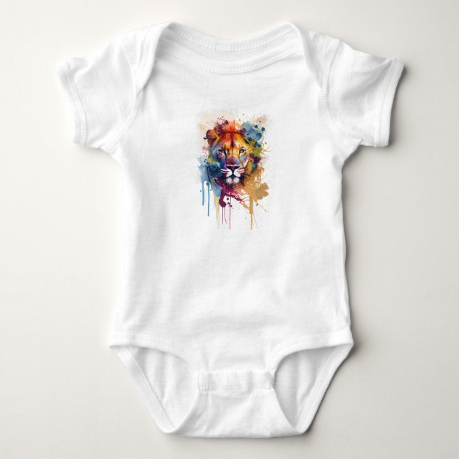 Fuerza salvaje baby bodysuit (Front)